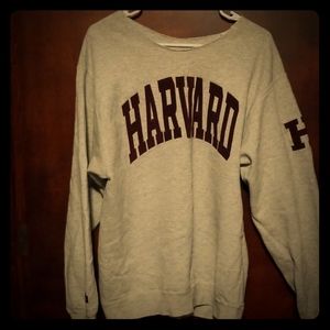 Scoopneck Harvard Sweatshirt